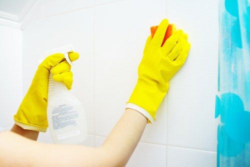 Stain removal process by carpets cleaner in W1